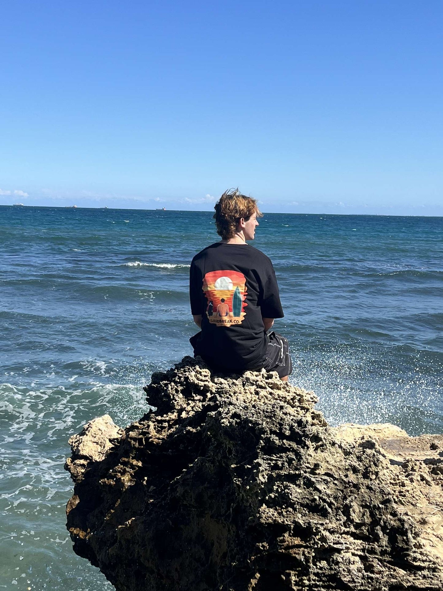 Cloudbreak sunset tshirt