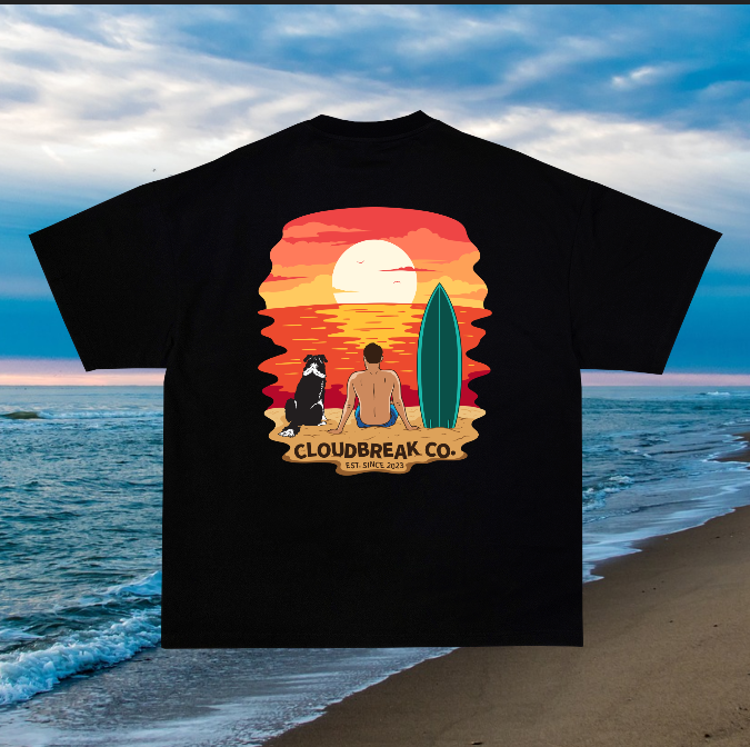 Cloudbreak sunset tshirt