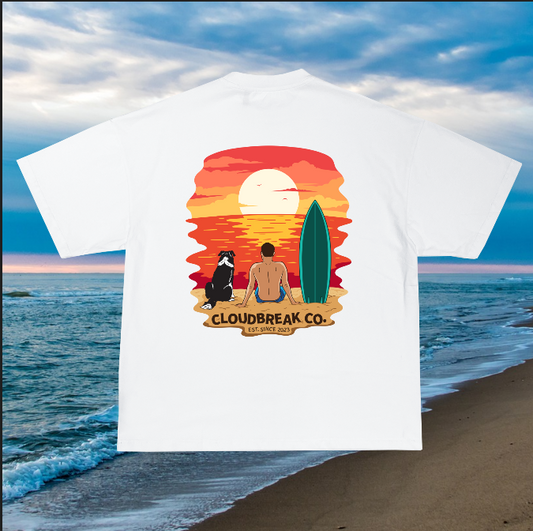 Cloudbreak sunset tshirt